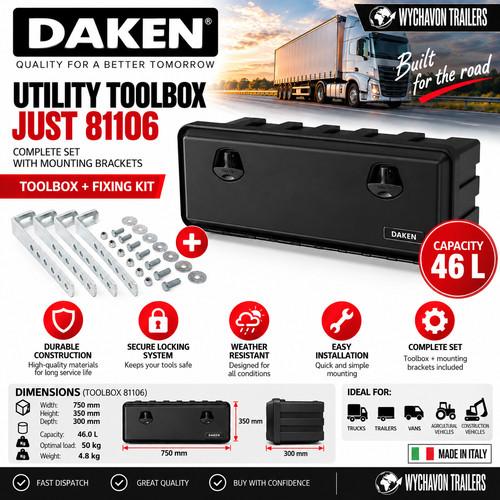 Daken 81106 lkw anhänger - daken,