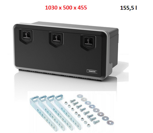 Daken 1030 werkzeugkoffer 154 - daken,